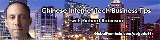 richard robinson beijing startup Podcast global from asia