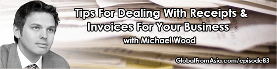 company receipt bank michael wood managing invoices Podcast2